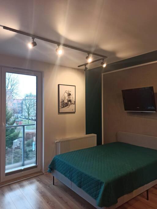 Apartament Nowa Stocznia Gdansk Bagian luar foto